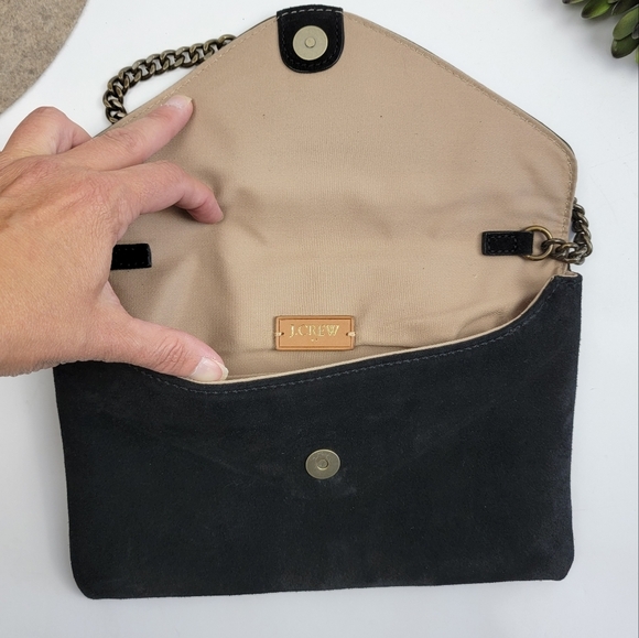 J. Crew Black Suede Clutch - Picture 12 of 13